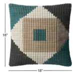 Geometric Decorative Throw Pillow Cushion Cover - Image 2