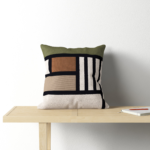 Modern Abstract Decorative Throw Pillow Cushion Cover - Image 2